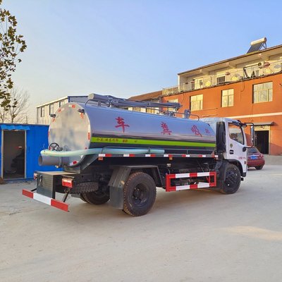 東風多利卡5立方吸糞車國六藍牌8噸大型化糞池抽糞車拉糞車